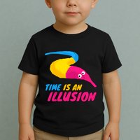 Time Is An Illusion Magic Worm Toddler T-Shirt
