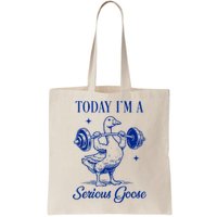 Today IM A Serious Goose Funny Lifting Weights Gym Fitness Bag