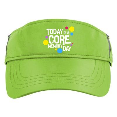 Today Is A Core Memory Day Gift And Funny Gift Adult Drive Performance Visor