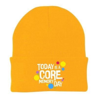 Today Is A Core Memory Day Gift And Funny Gift Knit Cap Winter Beanie