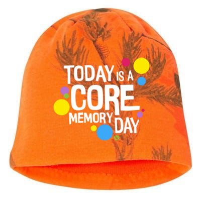 Today Is A Core Memory Day Gift And Funny Gift Kati - Camo Knit Beanie