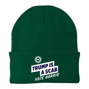 Trump Is A Scab Knit Cap Winter Beanie