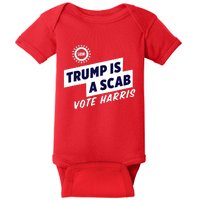 Trump Is A Scab Baby Bodysuit