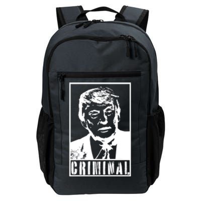 Trump Is A Criminal Anti Trump Impeach The President Gift Daily Commute Backpack