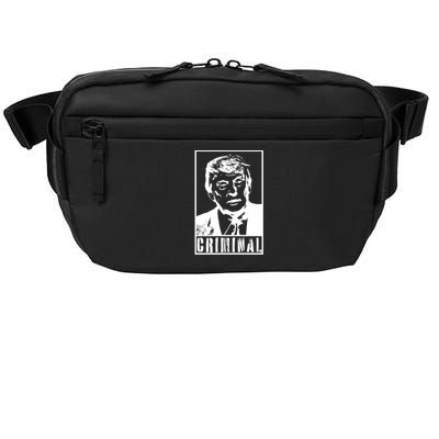 Trump Is A Criminal Anti Trump Impeach The President Gift Crossbody Pack