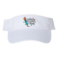 Teaching Is A Work Of Heart Cute Pencil Back To School Visor