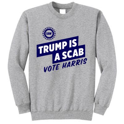 Trump Is A Scab Tall Sweatshirt