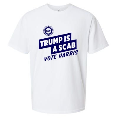 Trump Is A Scab Sueded Cloud Jersey T-Shirt