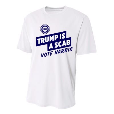 Trump Is A Scab Performance Sprint T-Shirt