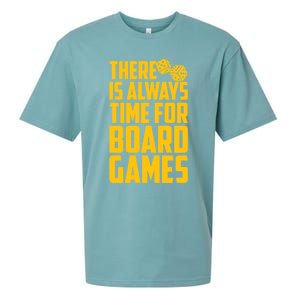 There Is Always Time For Board Games Cute Gift Sueded Cloud Jersey T-Shirt