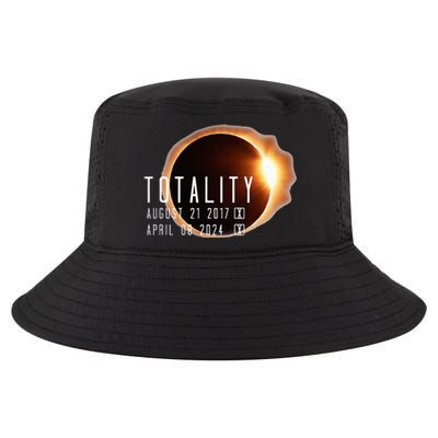 Twice in a Lifetime Totality Solar Eclipse 2017 & 2024 Cool Comfort Performance Bucket Hat