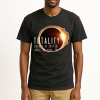 Twice in a Lifetime Totality Solar Eclipse 2017 & 2024 Tall T-Shirt
