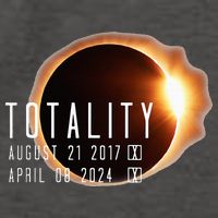 Twice in a Lifetime Totality Solar Eclipse 2017 & 2024 Vector Backpack