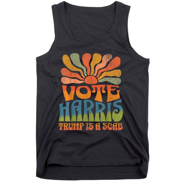 Trump Is A Scab Vote Kamala Harris 2024 Tank Top