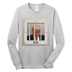 Trump In A Box Tall Long Sleeve T-Shirt