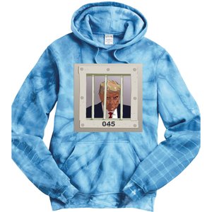 Trump In A Box Tie Dye Hoodie