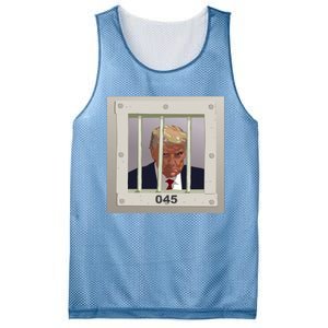 Trump In A Box Mesh Reversible Basketball Jersey Tank