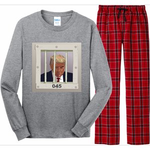 Trump In A Box Long Sleeve Pajama Set