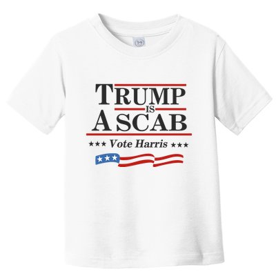 Trump Is A Scab Uaw Meme Toddler T-Shirt