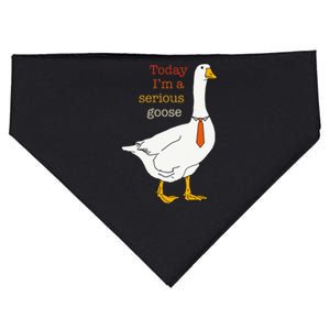 Today IM A Serious Goose Funny Silly Goose USA-Made Doggie Bandana