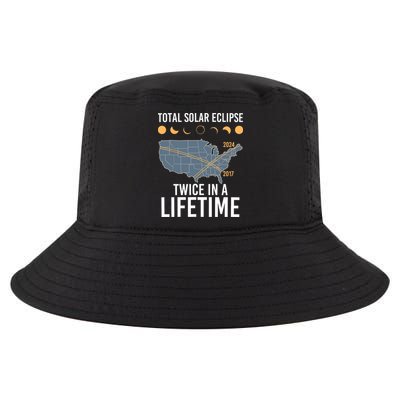 Twice In A Lifetime Solar Eclipse 2024 Total Eclipse Cool Comfort Performance Bucket Hat
