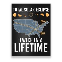 Twice In A Lifetime Solar Eclipse 2024 Total Eclipse Poster