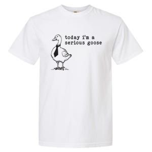 Today Im A Serious Goose Garment-Dyed Heavyweight T-Shirt