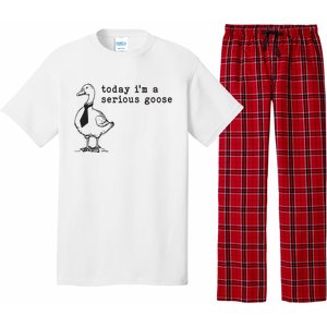 Today Im A Serious Goose Pajama Set