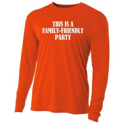 This Is A Familyfriendly Party Gift Cooling Performance Long Sleeve Crew