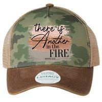There Is Another In The Fire Daniel 3 25 Christian Jesus Legacy Tie Dye Trucker Hat