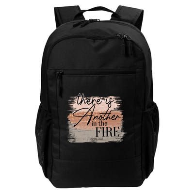 There Is Another In The Fire Daniel 3 25 Christian Jesus Backpack