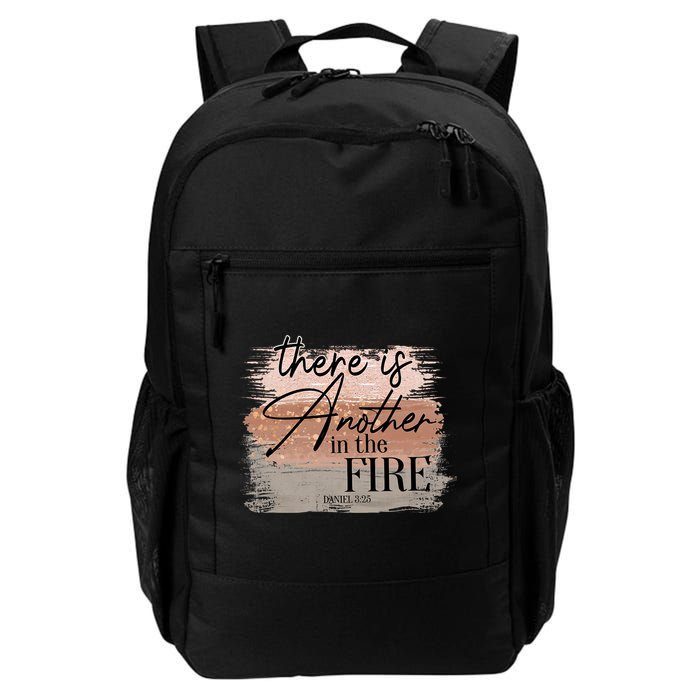 There Is Another In The Fire Daniel 3 25 Christian Jesus Backpack