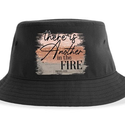 There Is Another In The Fire Daniel 3 25 Christian Jesus Sustainable Bucket Hat