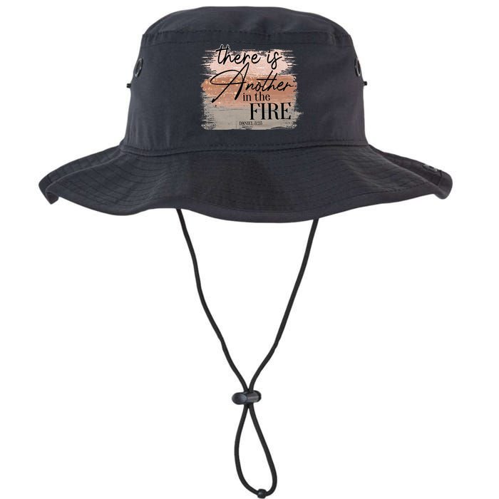 There Is Another In The Fire Daniel 3 25 Christian Jesus Bucket Hat
