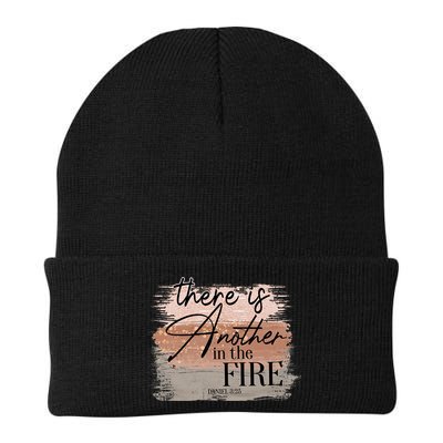 There Is Another In The Fire Daniel 3 25 Christian Jesus Beanie