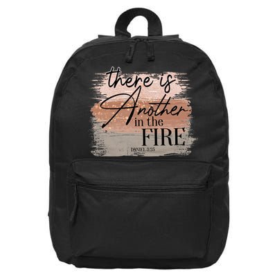 There Is Another In The Fire Daniel 3 25 Christian Jesus 16 in Basic Backpack