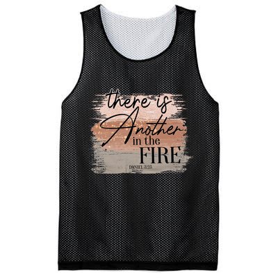 There Is Another In The Fire Daniel 3 25 Christian Jesus Mesh Reversible Basketball Jersey Tank