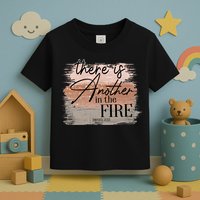 There Is Another In The Fire Daniel 3 25 Christian Jesus Toddler T-Shirt