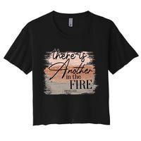 There Is Another In The Fire Daniel 3 25 Christian Jesus Crop Top