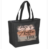 There Is Another In The Fire Daniel 3 25 Christian Jesus Zip Tote Bag