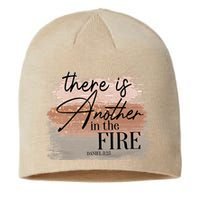 There Is Another In The Fire Daniel 3 25 Christian Jesus Sustainable Beanie