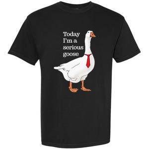 Today I Am A Serious Goose Funny Oddly Specific Dank Meme Garment-Dyed Heavyweight T-Shirt