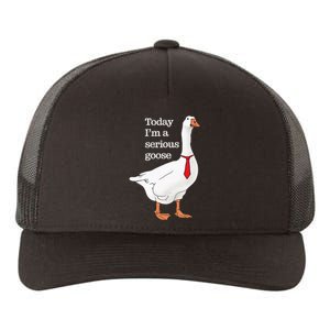 Today I Am A Serious Goose Funny Oddly Specific Dank Meme Yupoong Adult 5-Panel Trucker Hat