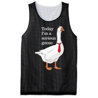 Today I Am A Serious Goose Funny Oddly Specific Dank Meme Mesh Reversible Basketball Jersey Tank