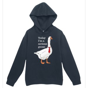 Today I Am A Serious Goose Funny Oddly Specific Dank Meme Urban Pullover Hoodie