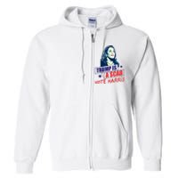 Trump Is A Scab Vote Kamala Harris Funny 2024 Full Zip Hoodie