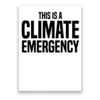 This Is A Climate Emergency Poster