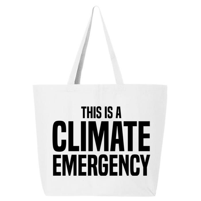 This Is A Climate Emergency 25L Jumbo Tote