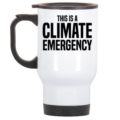 This Is A Climate Emergency Stainless Steel Travel Mug