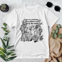 Time Is A Construct The Problem Is Us Take To The Woods Premium T-Shirt